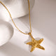 Swirl Star Necklace