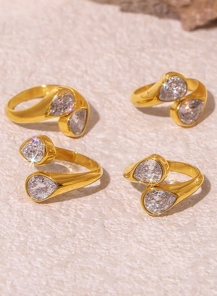 Twilight Teardrop Ring