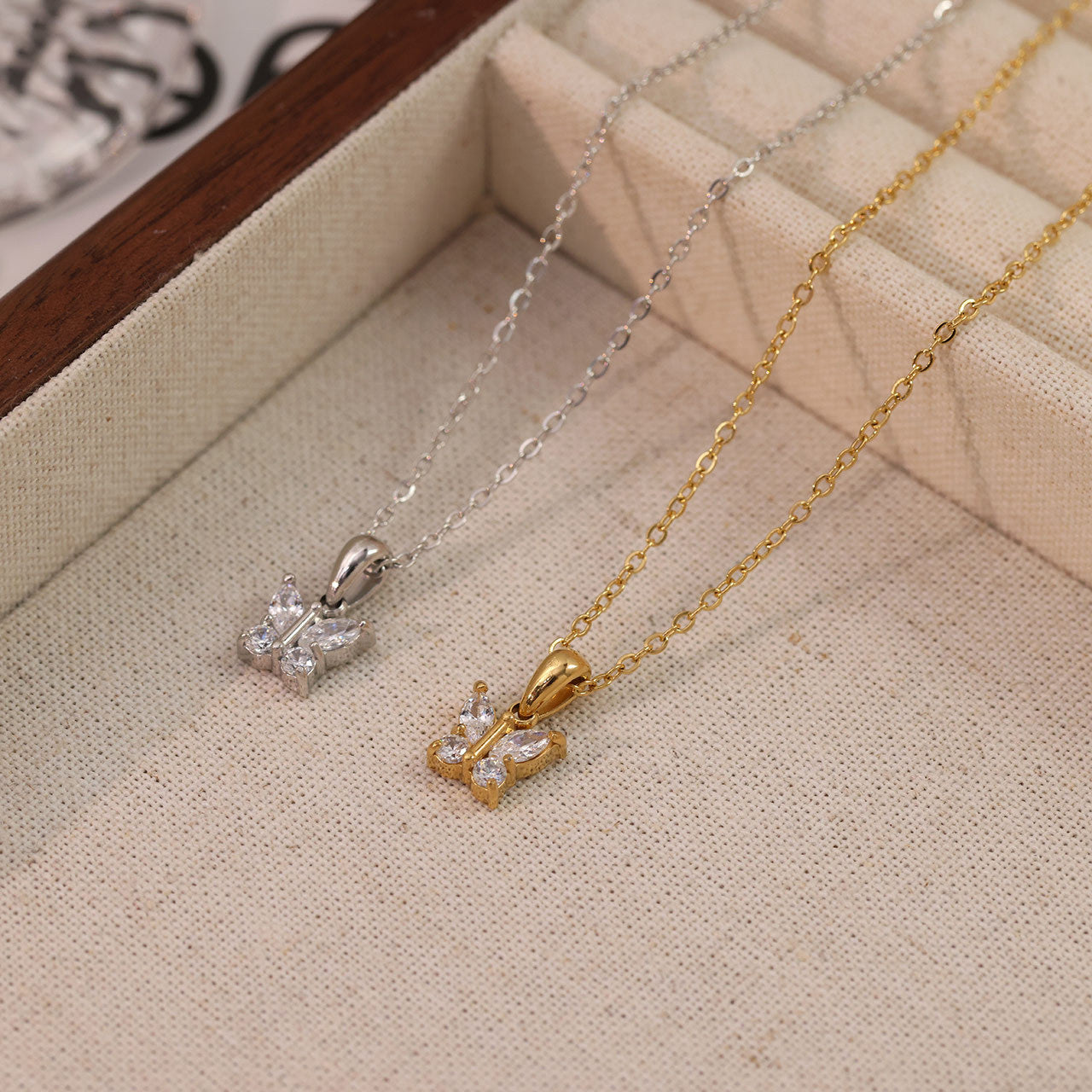 Dazzling Butterfly Necklace