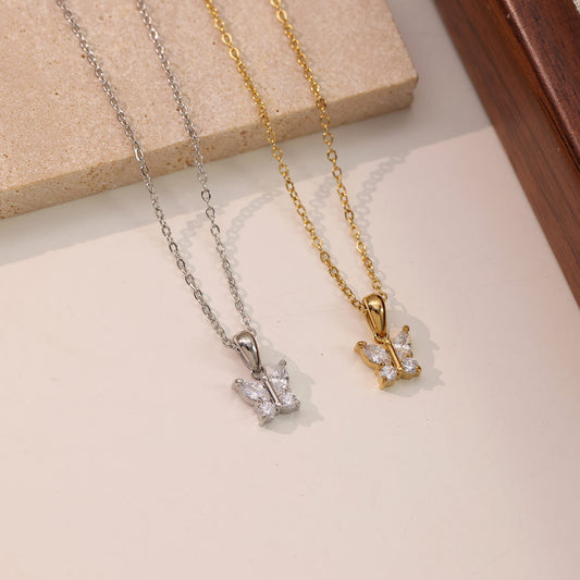 Dazzling Butterfly Necklace