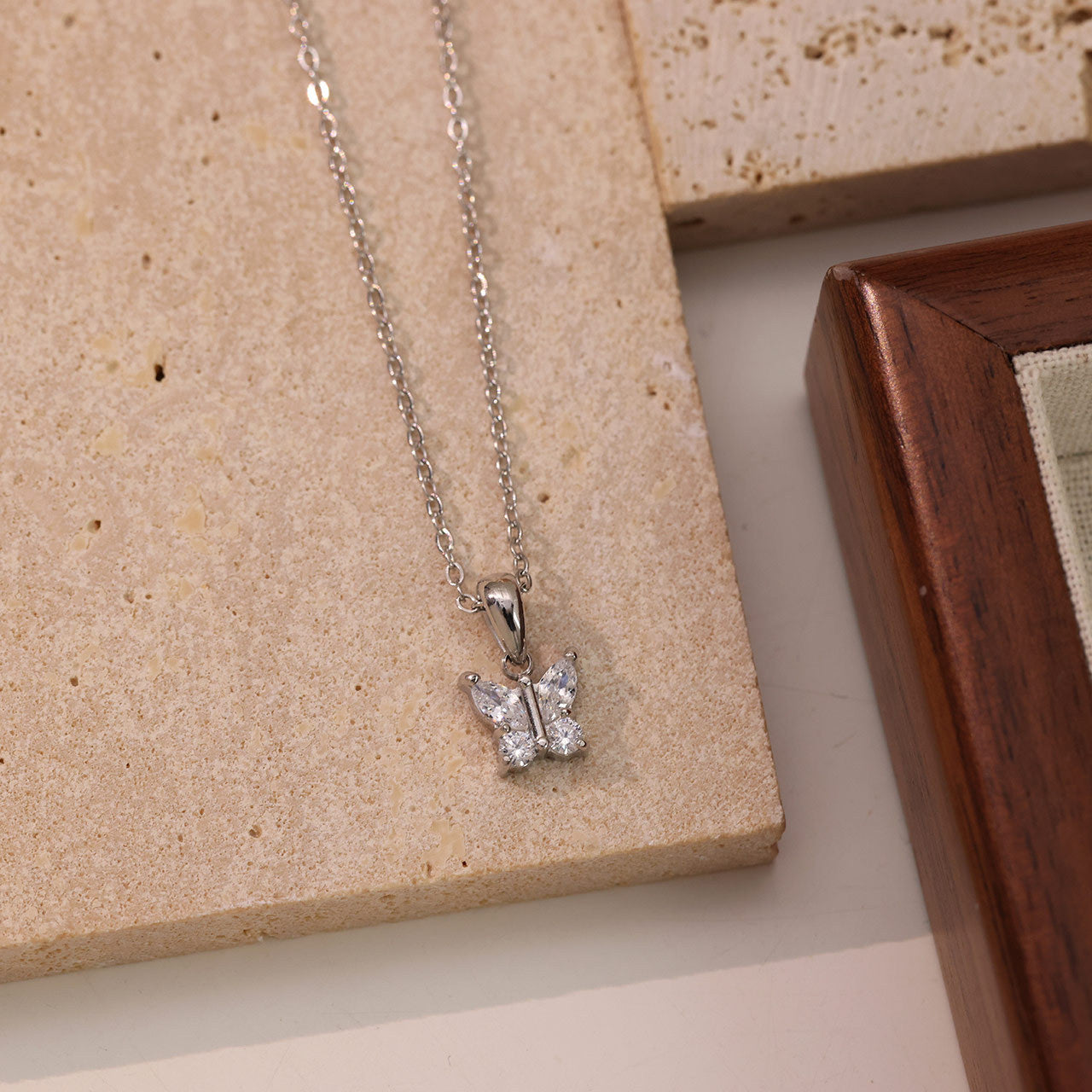 Dazzling Butterfly Necklace