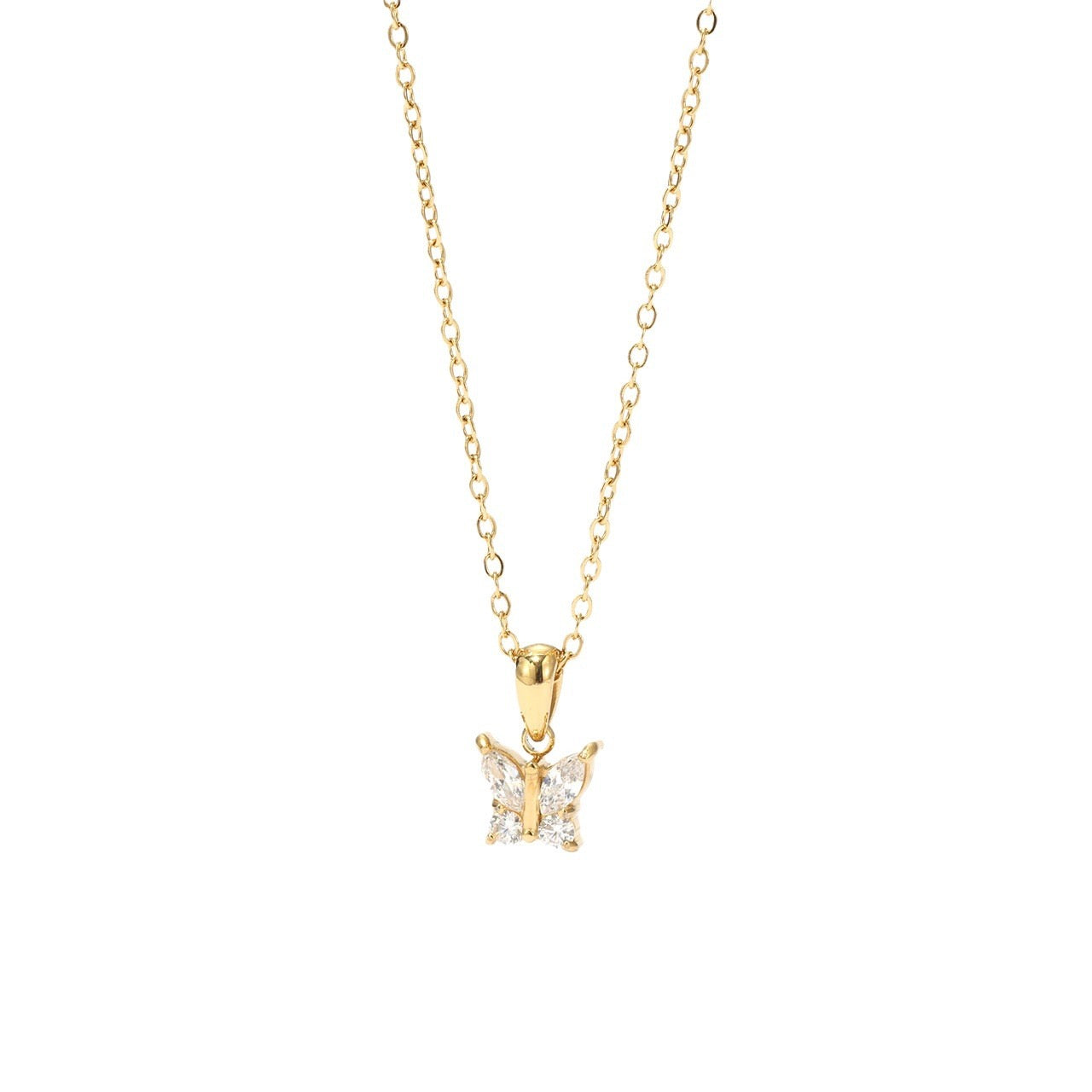 Dazzling Butterfly Necklace