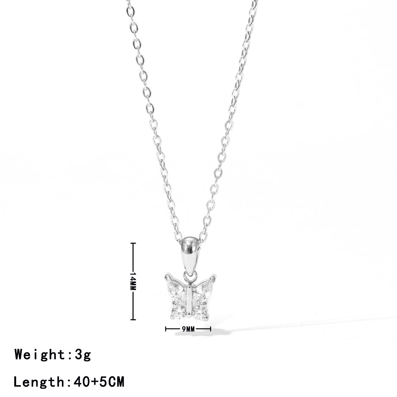 Dazzling Butterfly Necklace