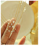 Radiant Crystal Drop Necklace